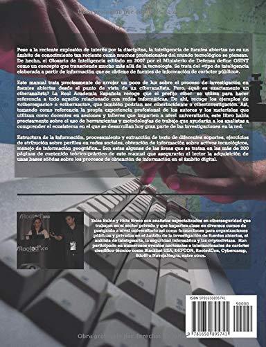 Manual de ciberinvestigación en fuentes abiertas: OSINT para analistas Manual de ciberinvestigación en fuentes abiertas: OSINT para analistas
