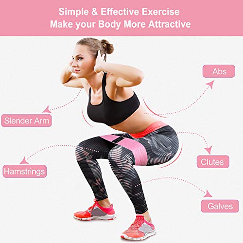 MaoXinTek Bandas Elásticas Fitness Antideslizante Cintas de Resistencia de Tela 3 Niveles con Bolsa para Gluteos, Cadera, Piernas, Brazos, Yoga, Pilates, Fitness, Crossfit MaoXinTek Bandas Elásticas Fitness Antideslizante Cintas de Resistencia de Tela 3 Niveles con Bolsa para Gluteos, Cadera, Piernas, Brazos, Yoga, Pilates, Fitness, Crossfit