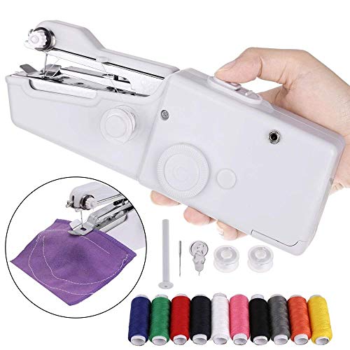 Máquina de Coser Mini Portátil Anunciada en TV televisión Liquidacion oferta pequeña rápidas puntadas ideal puños camisas Ligera