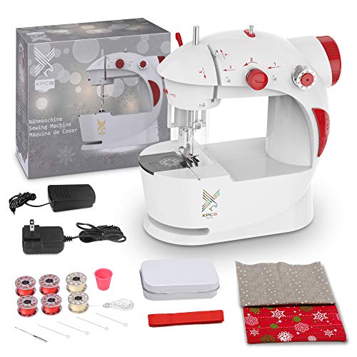 Máquina de Coser para Principiantes con Bolsa Materiales de Bricolaje Máquina de Coser para Principiantes con Bolsa Materiales de Bricolaje