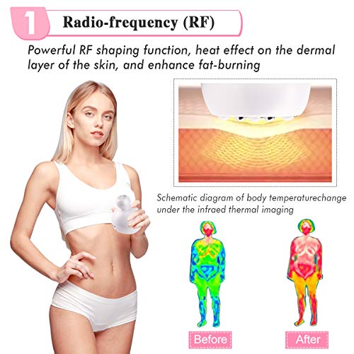 Máquina de eliminación de grasa Dispositivo ultrasónico de adelgazamiento del cuerpo Máquina de cavitación EMS RF para pérdida de peso corporal de forma