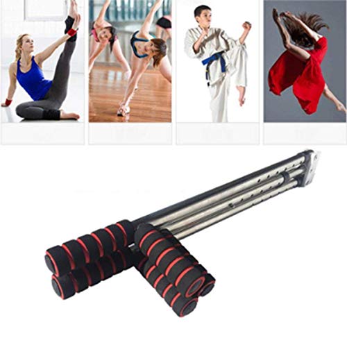 Máquina de extensión de piernas oofay, máquina de estiramiento dividida, longitud ajustable de 6 agujeros, estiramiento de piernas, utilizado para ballet, yoga, herramienta de flexibilidad elástica