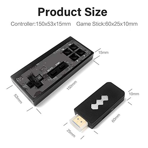 Máquina de Juegos nostálgica, con Controlador portátil USB Gamepad Consola de Juegos HDMI HD Incorporado 568 Videojuegos clásicos