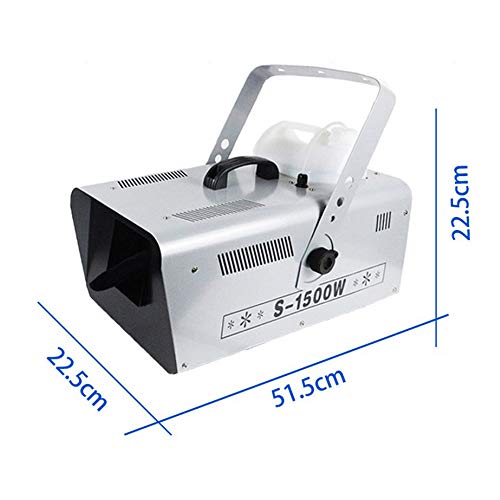 Máquina de nieve 1500W, Fabricante profesional de copos de nieve para fiestas en exteriores e interiores con controlador, perfecto para efectos de escenario, Navidad/Navidad, bodas