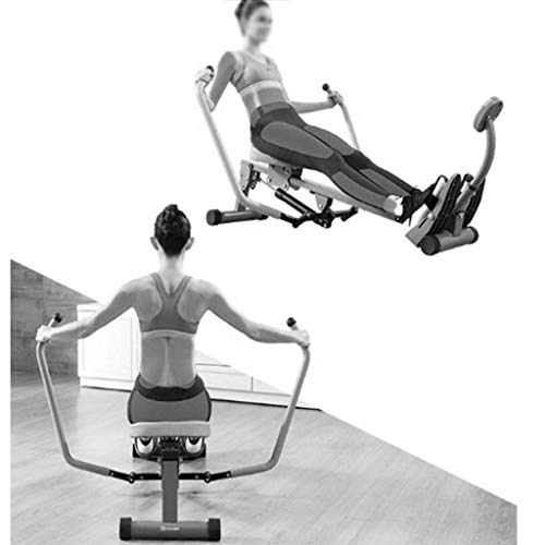 Máquina de remo de la máquina de remo for el gimnasio for el hogar, la pequeña máquina de remo de doble paleta silenciosa, dispositivo de entrenamiento de remo hidráulico casero, rodamiento de 120 kg Máquina de remo de la máquina de remo for el gimnasio for el hogar, la pequeña máquina de remo de doble paleta silenciosa, dispositivo de entrenamiento de remo hidráulico casero, rodamiento de 120 kg