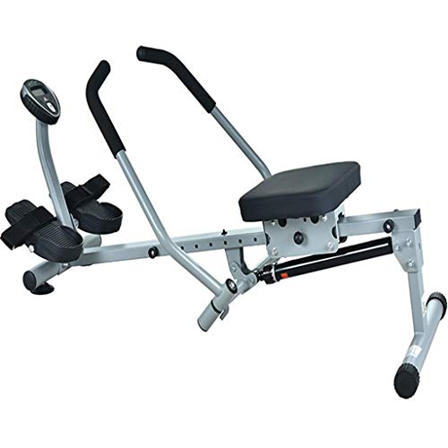 Máquina de remo de la máquina de remo for el gimnasio for el hogar, la pequeña máquina de remo de doble paleta silenciosa, dispositivo de entrenamiento de remo hidráulico casero, rodamiento de 120 kg Máquina de remo de la máquina de remo for el gimnasio for el hogar, la pequeña máquina de remo de doble paleta silenciosa, dispositivo de entrenamiento de remo hidráulico casero, rodamiento de 120 kg