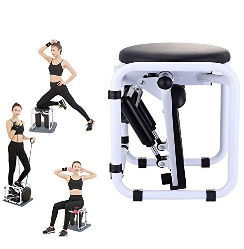 Máquina de Step para Fitness, Mini Stepper Cardio Fitness, Aparatos para Hacer Ejercicio Casa Multifuncional - Entrenando el Abdomen y Las Piernas, Carga máxima -150KG