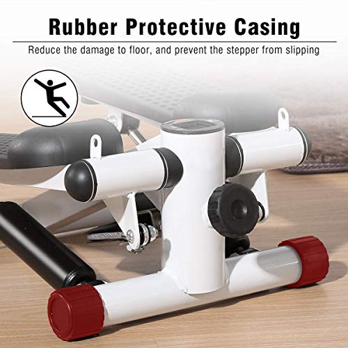 Máquina De Step Swing Stepper con Cintas De Entrenamiento, Tóner De Ejercicio Físico con Resistencia Al Brazo Entrenamiento Paso A Paso, Entrenador Casero para Glúteos Y Piernas Máquina De Step Swing Stepper con Cintas De Entrenamiento, Tóner De Ejercicio Físico con Resistencia Al Brazo Entrenamiento Paso A Paso, Entrenador Casero para Glúteos Y Piernas