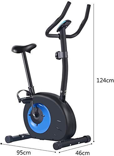 Máquina elíptica, 8 Speed Resistencia AJUSTEMEN Cardio Entrenamiento Inicio Gimnasio Air Walker, Equipos de Fitness + Pantalla LCD Turingma DDLS