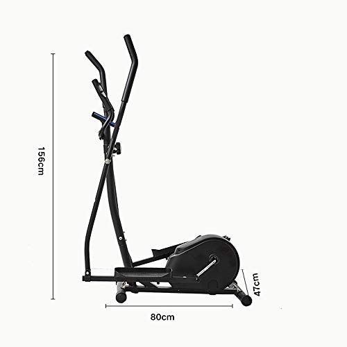 Máquina elíptica Elíptica transversal a la máquina Trainer 2 en 1 bicicleta de ejercicios Cardio Inicio Equipo de gimnasia for las pequeñas habitaciones, apartamentos Máquina elíptica Bicicleta elípti