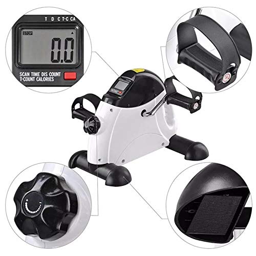 Maquina Eliptica Mini Pedal Piedra Ejercicio Máquina de Ejercicio Pantalla LCD Ciclismo Interior Bicicleta Transcendente Cinturadora Trainmill Training Aparatos Para La Oficina Del Casa Gimnasio Uso D