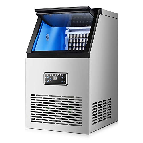 Máquina para hacer hielo - Máquina automática comercial para hacer cubitos de hielo para barra de té, cafetería, supermercado Máquina para hacer hielo - Máquina automática comercial para hacer cubitos de hielo para barra de té, cafetería, supermercado