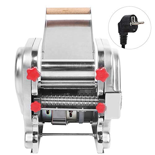Máquina para hacer pasta eléctrica, máquina para hacer pasta de acero inoxidable para el restaurante casero comercial EU 220V