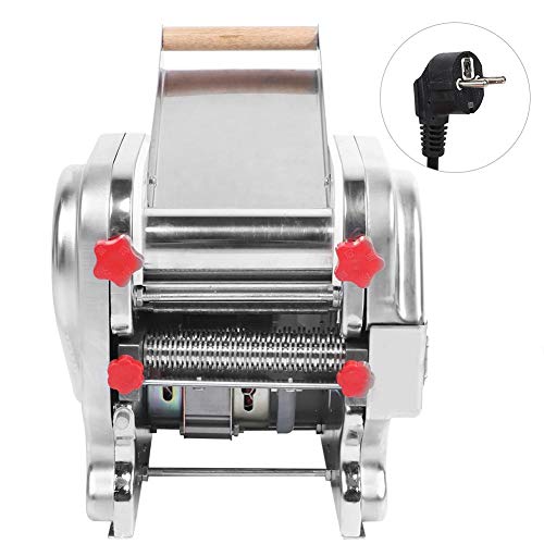 Máquina para hacer pasta eléctrica, máquina para hacer pasta de acero inoxidable para el restaurante casero comercial EU 220V Máquina para hacer pasta eléctrica, máquina para hacer pasta de acero inoxidable para el restaurante casero comercial EU 220V