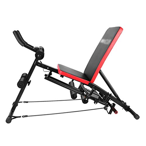 Máquinas de piernas Máquina enrolladora de Abdomen Banco de Mancuernas para el hogar Tabla de Abdominales Ajustable Equipos de Fitness para Hombres y Mujeres Equipo de Adelgazamiento Máquinas de piernas Máquina enrolladora de Abdomen Banco de Mancuernas para el hogar Tabla de Abdominales Ajustable Equipos de Fitness para Hombres y Mujeres Equipo de Adelgazamiento