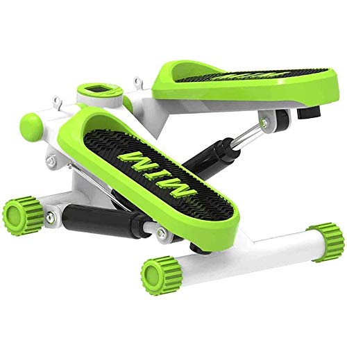 Máquinas de Step para Fitness Cardio Sentados Bandas de resistencia con paso a paso, de metal duradero, entrenamiento de cuerpo completo, multifuncional silencioso hidráulico paso a paso, Aerobic Fitn