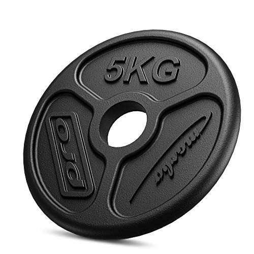 Marbo Sport Juego de Pesas olímpicas de Hierro Fundido 4 x 5 kg + 4 x 2,5 kg MW-4x5KG_4x2,5KG-OLI Marbo Sport Juego de Pesas olímpicas de Hierro Fundido 4 x 5 kg + 4 x 2,5 kg MW-4x5KG_4x2,5KG-OLI