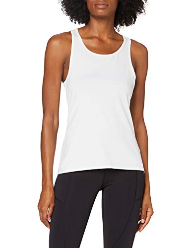 Marca Amazon - AURIQUE Camiseta Deportiva de Tirantes Mujer, Gris (Charcoal Marl), 42, Label:L Marca Amazon - AURIQUE Camiseta Deportiva de Tirantes Mujer, Gris (Charcoal Marl), 42, Label:L