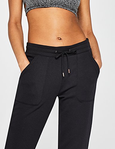 Marca Amazon - AURIQUE Jogger - Pantalones Mujer, Negro (Black), 36, Label:XS