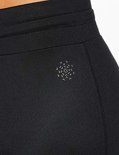 Marca Amazon - AURIQUE Pantalón de Yoga Mujer, Negro (Black), 36, Label:XS
