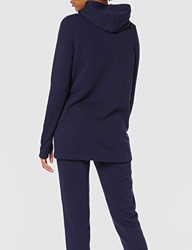 Marca Amazon - AURIQUE Sudadera Cruzada con Capucha Mujer, Azul (Navy), 38, Label:S Marca Amazon - AURIQUE Sudadera Cruzada con Capucha Mujer, Azul (Navy), 38, Label:S