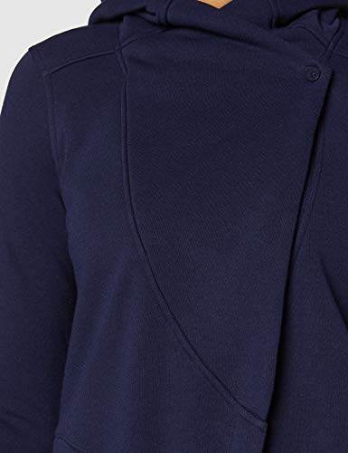 Marca Amazon - AURIQUE Sudadera Cruzada con Capucha Mujer, Azul (Navy), 38, Label:S Marca Amazon - AURIQUE Sudadera Cruzada con Capucha Mujer, Azul (Navy), 38, Label:S