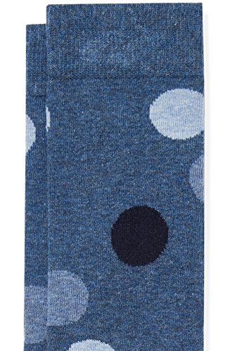 Marca Amazon - find. Calcetines Hombre, Pack de 7, Multicolore (Blue Mix), 39-43.5 EU, Label: 6-9.5 UK