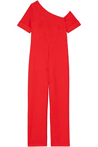 Marca Amazon - find. Mono Asimétrico para Mujer, Rojo (Red Tomato Red), 36, Label: XS Marca Amazon - find. Mono Asimétrico para Mujer, Rojo (Red Tomato Red), 36, Label: XS