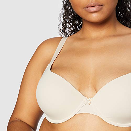 Marca Amazon - IRIS & LILLY BLIC002 sujetadores, Beige (Pale Nude), 100A (Talla del fabricante: 38A)