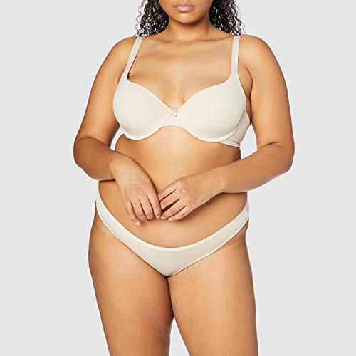 Marca Amazon - IRIS & LILLY BLIC002 sujetadores, Beige (Pale Nude), 100A (Talla del fabricante: 38A)