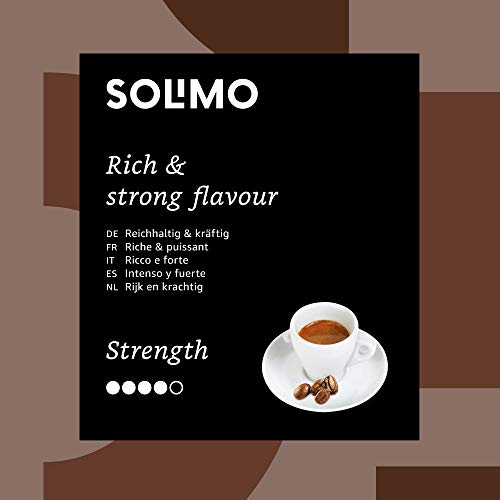 Marca Amazon - Solimo Cápsulas Ristretto, compatibles con Nespresso - 100 cápsulas (2 x 50) Marca Amazon - Solimo Cápsulas Ristretto, compatibles con Nespresso - 100 cápsulas (2 x 50)