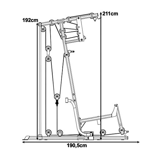 Marcy Multiestación Eclipse Deluxe Home Gym HG5000 - Uso doméstico, Máquinas de musculación, Los Mejores Precios Marcy Multiestación Eclipse Deluxe Home Gym HG5000 - Uso doméstico, Máquinas de musculación, Los Mejores Precios