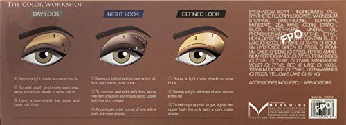 Markwins Essentials Naked Eyes - Paleta de Sombras de Ojos - Paleta con 12 Sombras de Ojos Naturales - Set de Maquillaje Profesional - California Collection - Kit de Maquillaje para Mujeres