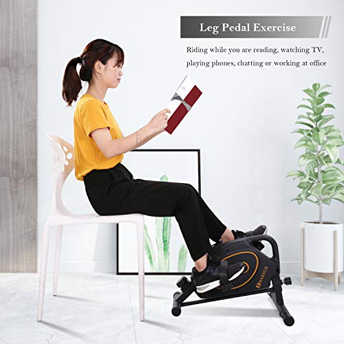 MARNUR - Mini Bicicleta Estática Pedales Estaticos Pedaleador Máquinas para Entrenamiento de Brazos y Piernas LCD Pantalla y Resistencia Ajustable MARNUR - Mini Bicicleta Estática Pedales Estaticos Pedaleador Máquinas para Entrenamiento de Brazos y Piernas LCD Pantalla y Resistencia Ajustable