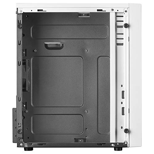 Mars Gaming MCMW, Caja PC MicroATX Compacta, 16Modos ARGB, Ventilador 8cm, Blanco Mars Gaming MCMW, Caja PC MicroATX Compacta, 16Modos ARGB, Ventilador 8cm, Blanco