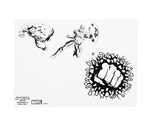 Marvel Vinilo para portátil, Multicolor, 3x17.4x24 cm Marvel Vinilo para portátil, Multicolor, 3x17.4x24 cm