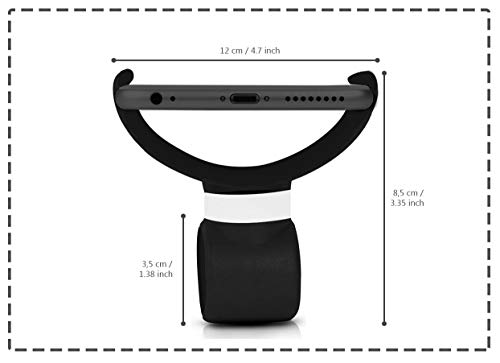 Marvorem Soporte movil Bicicleta estatica F-Bike F-Rider Bici Spinning Ejercicios Fitness Entrenamiento Soporte telefono Bici (Negro) Marvorem Soporte movil Bicicleta estatica F-Bike F-Rider Bici Spinning Ejercicios Fitness Entrenamiento Soporte telefono Bici (Negro)