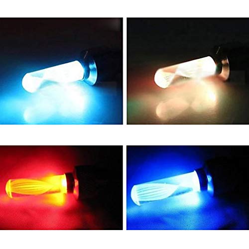 Marxways - Luz nocturna para bicicleta, 7 colores, luz LED clara, IPX5, resistente al agua, 2 unidades Para los conductores nocturnos en las montañas y en la calle. Marxways - Luz nocturna para bicicleta, 7 colores, luz LED clara, IPX5, resistente al agua, 2 unidades Para los conductores nocturnos en las montañas y en la calle.