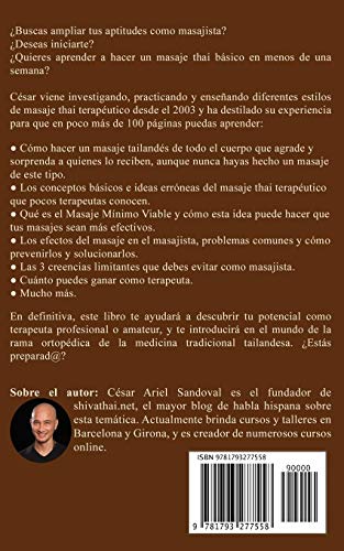 Masaje Thai Simplificado: Aprende a hacer un masaje tradicional thai aunque no tengas experiencia (incluye curso online)