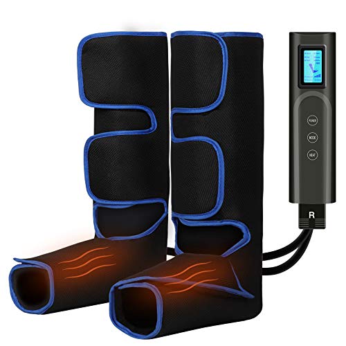 Masajeador de Piernas Masajeador de Pies Eléctrico con 6 Modos, Masaje de Compresión de 3 Intensidades, Carga USB Masaje de Piernas Inalámbrico con Función de Calentamiento para Pies y Pantorrillas Masajeador de Piernas Masajeador de Pies Eléctrico con 6 Modos, Masaje de Compresión de 3 Intensidades, Carga USB Masaje de Piernas Inalámbrico con Función de Calentamiento para Pies y Pantorrillas