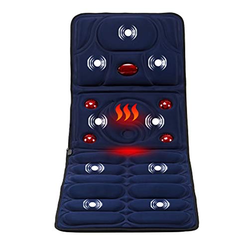 Masajeador Estera con Calor,5 Grandes infrarrojo Calentar Caliente amasadura Masaje,8 Vibración Motores Masaje Colchón Masajeador de Cuerpo Aliviar Cuello, Espalda, Cintura,Piernas Dolor Masajeador Estera con Calor,5 Grandes infrarrojo Calentar Caliente amasadura Masaje,8 Vibración Motores Masaje Colchón Masajeador de Cuerpo Aliviar Cuello, Espalda, Cintura,Piernas Dolor