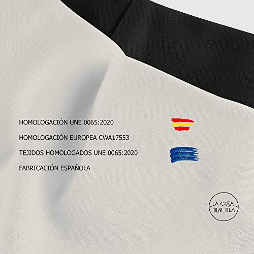 Mascarilla de Tela Homologada Reutilizable Negra Mascarilla de Tela Homologada Reutilizable Negra