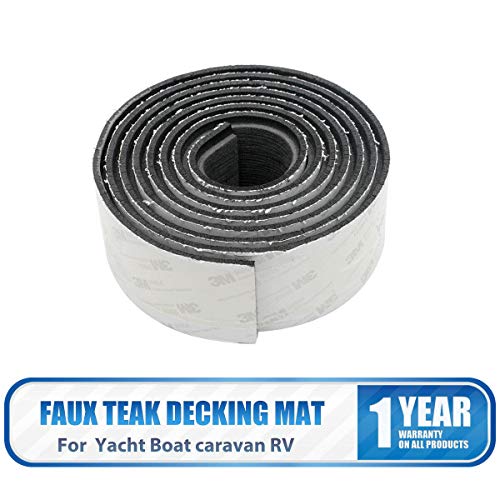 Maso Alfombrilla de espuma EVA para suelos de madera de teca sintética, antideslizante, para barcos, caravanas, caravanas, 240 cm de longitud Maso Alfombrilla de espuma EVA para suelos de madera de teca sintética, antideslizante, para barcos, caravanas, caravanas, 240 cm de longitud