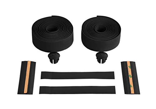 Massi Summer Gel Cinta de Manillar para Bicicleta, Unisex Adulto, Negro, Estándar Massi Summer Gel Cinta de Manillar para Bicicleta, Unisex Adulto, Negro, Estándar