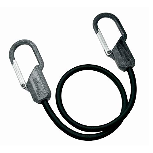 Master Lock 3205EURDAT Cuerdas elásticas con Ganchos Tipo Mosquetón Patentado, óptimo para Sujetar Cargas Pequeñas, Camping, Mudanzas, Negro, 8mm Dia x 80 cm L Master Lock 3205EURDAT Cuerdas elásticas con Ganchos Tipo Mosquetón Patentado, óptimo para Sujetar Cargas Pequeñas, Camping, Mudanzas, Negro, 8mm Dia x 80 cm L