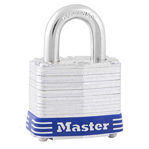Master Lock 3EURD Candado de Acero Laminado a Llave, Plateado, 5,9 x 4 x 2,1 cm Master Lock 3EURD Candado de Acero Laminado a Llave, Plateado, 5,9 x 4 x 2,1 cm