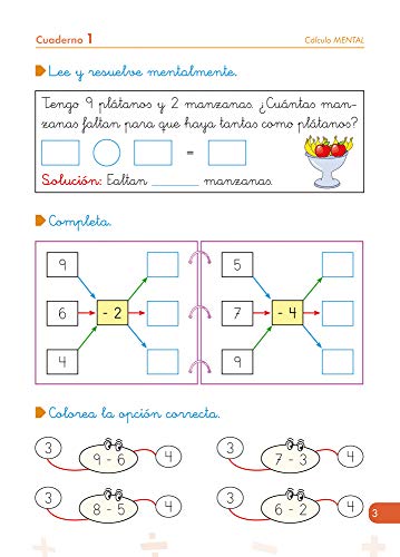 Matemáticas comprensivas. Cálculo 1 / Editorial GEU / 1º Primaria / Aprendizaje del cálculo / Recomendado como apoyo (Niños de 6 a 7 años) Matemáticas comprensivas. Cálculo 1 / Editorial GEU / 1º Primaria / Aprendizaje del cálculo / Recomendado como apoyo (Niños de 6 a 7 años)