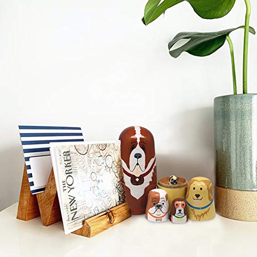 Matrioska rusa para niños, 5 unidades, animales matrioska de madera, juguete a partir de 3 años, regalo (ángel) Matrioska rusa para niños, 5 unidades, animales matrioska de madera, juguete a partir de 3 años, regalo (ángel)