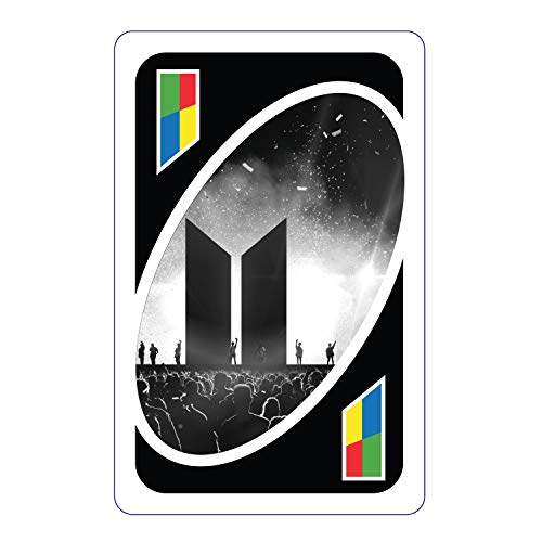 Mattel - Games UNO BTS, juego de cartas del grupo de música coreano ( GDG35)