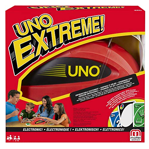 Mattel Games Uno extreme, juego de cartas (Mattel V9364) , color/modelo surtido